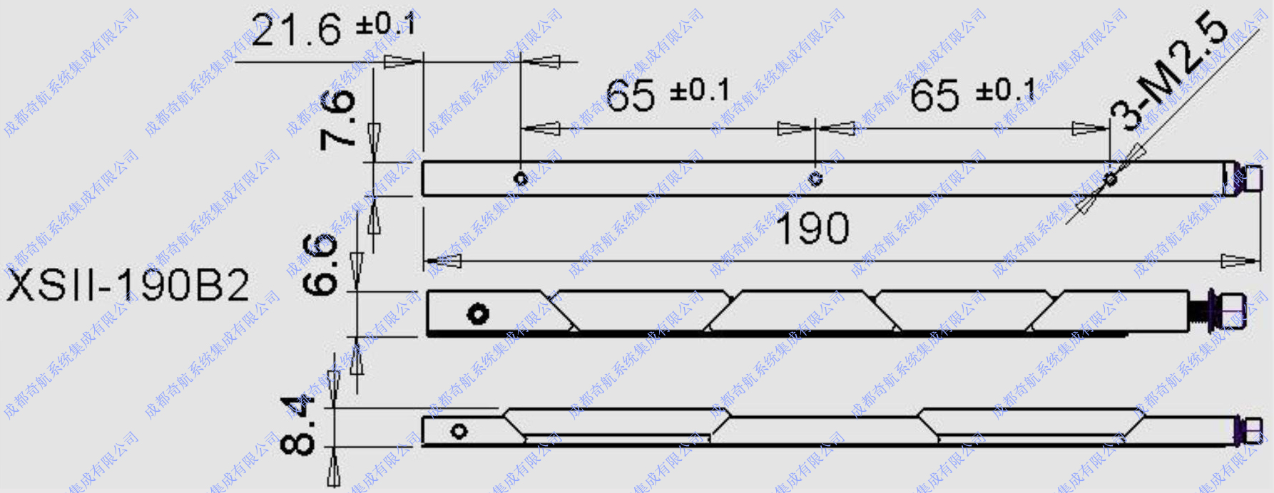 XSII-190B2鎖緊條軍品級